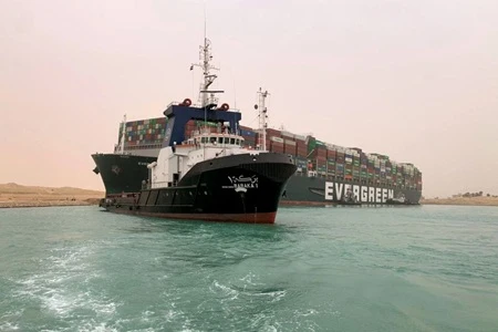 Suez Canal cargo ship Egypt international shipping Suez Canal cargo ship Egypt international shipping