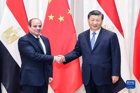 Xi Jinping Abdel Fattah el-Sisi meeting Cairo Egypt September 2026